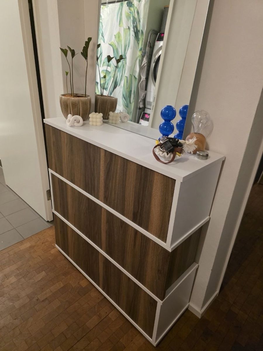 Armadi: Schuhschrank / Holzkommode mit drei Fächern – Usato da Pfäffikon ZH venduto da pea_99cd 2