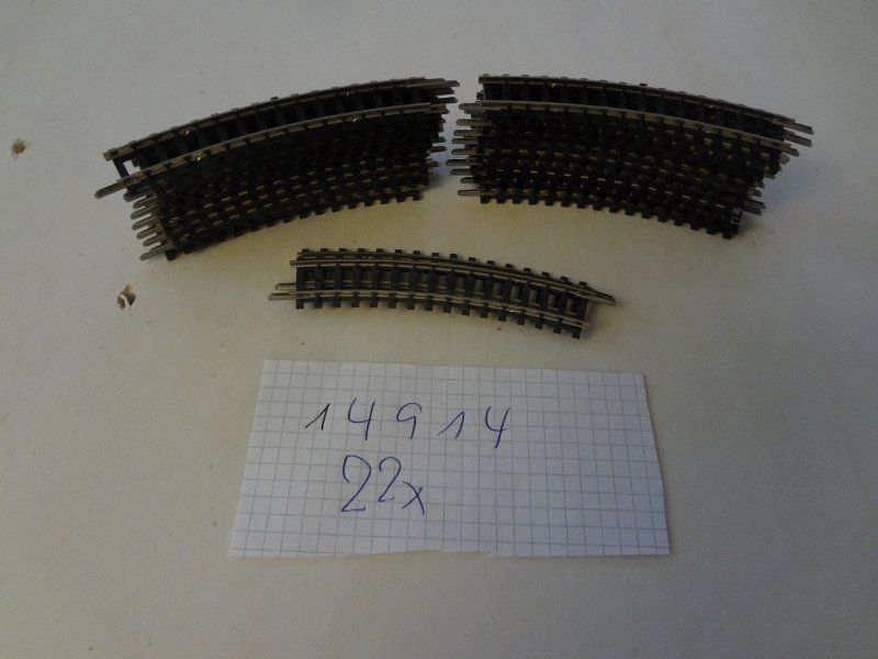 NOCH 21350 Brückenfahrbahn, gebogen Radius 360 mm H0