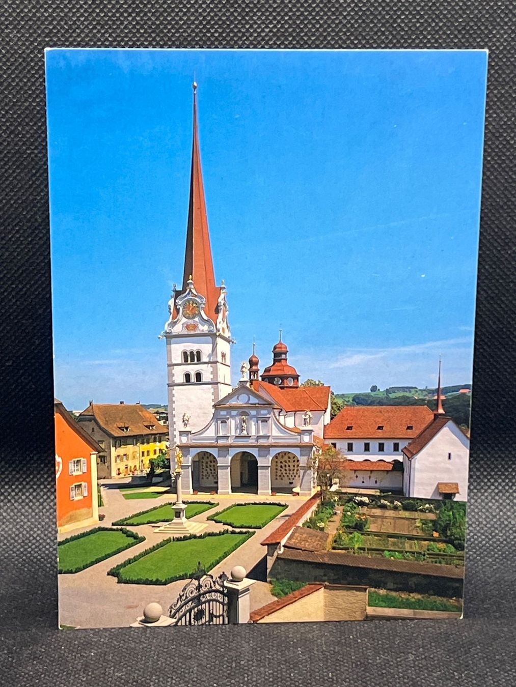 Ansichtskarten: Beromünster, Stiftskirche St. Michael – Gebraucht aus Widnau von Brusi9