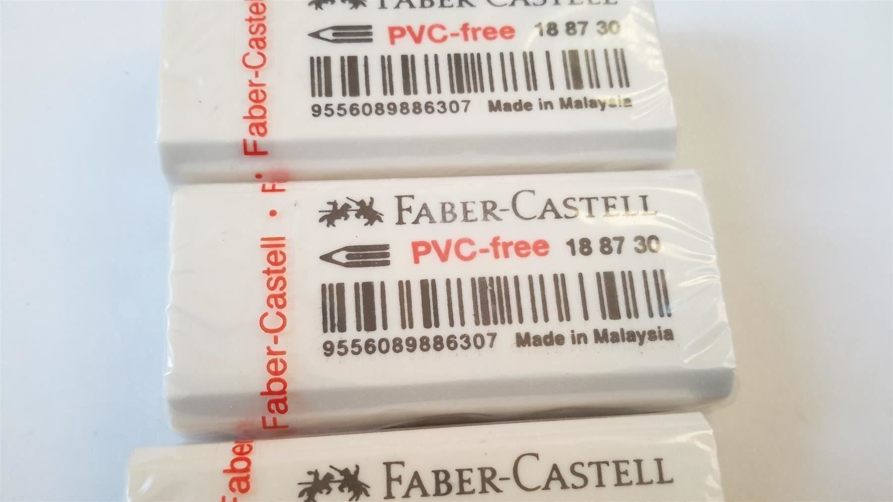 Sonstiges Schreiben & Zeichnen: Radiergummi, 3er-Set, FABER-CASTELL – Neu und originalverpackt aus St. Gallen von cointec 4