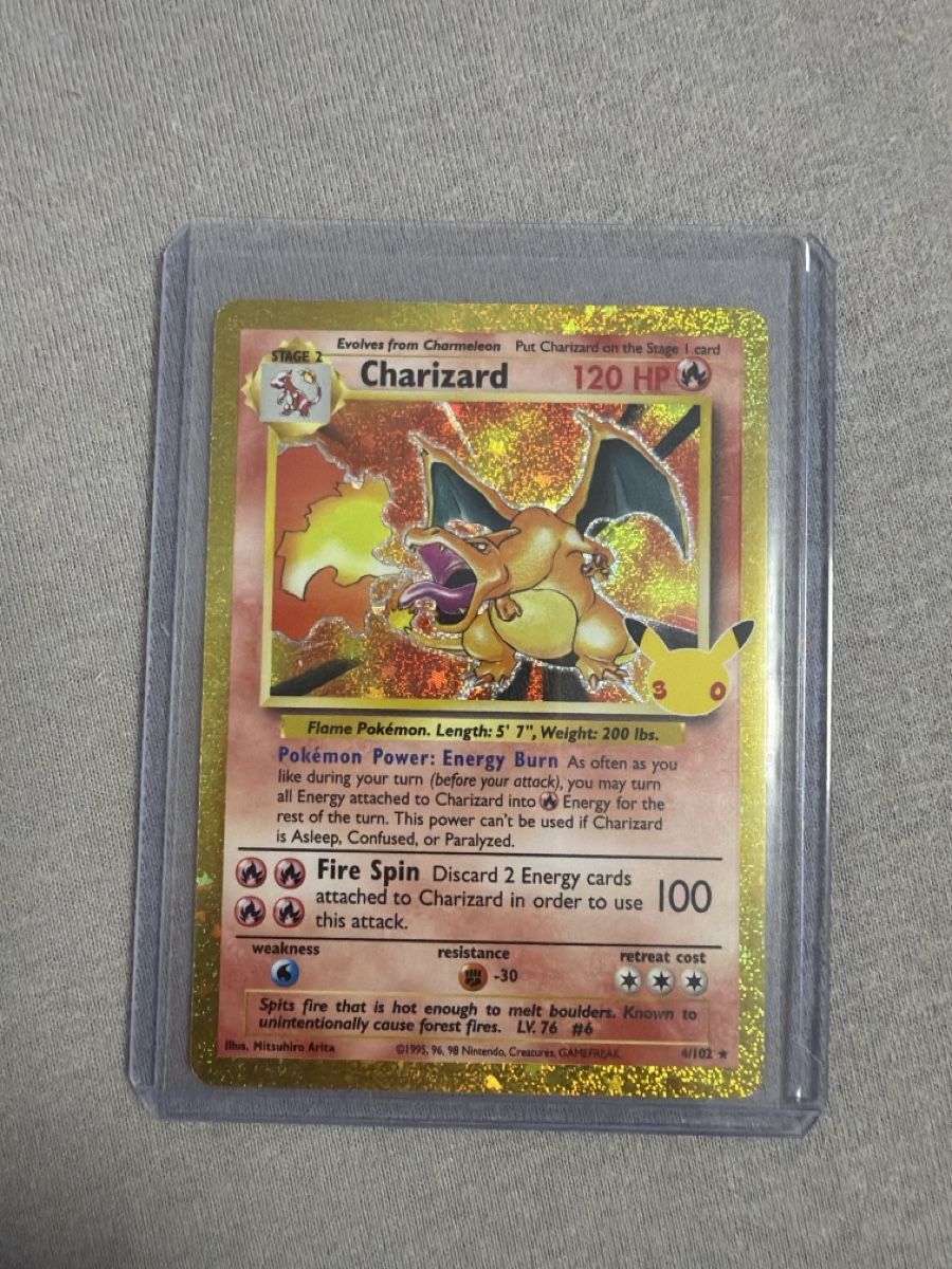 Pokémon Sammelbilder & Trading cards: Pokemon 30th Charizard BS4 – Neu (gemäss Beschreibung) aus Niederlenz von EAB_GmbH