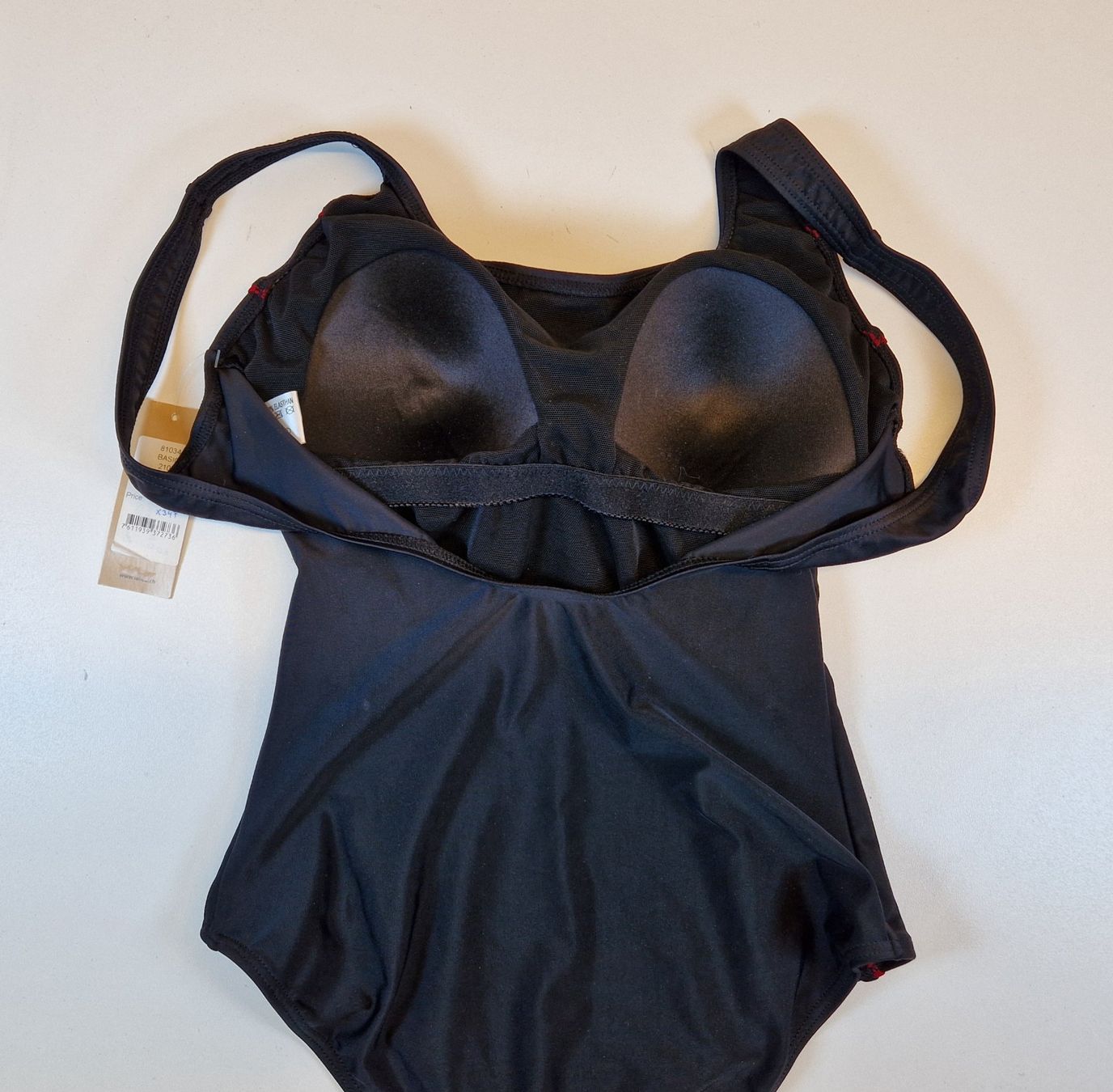 Lahco Costumi da bagno & Bikini: Badehose Damen 38B Lahco Basic Black Red / Rabatt 50% - 70%! – Nuovo e nell'imballaggio originale da Braunau venduto da Brand-Store 8