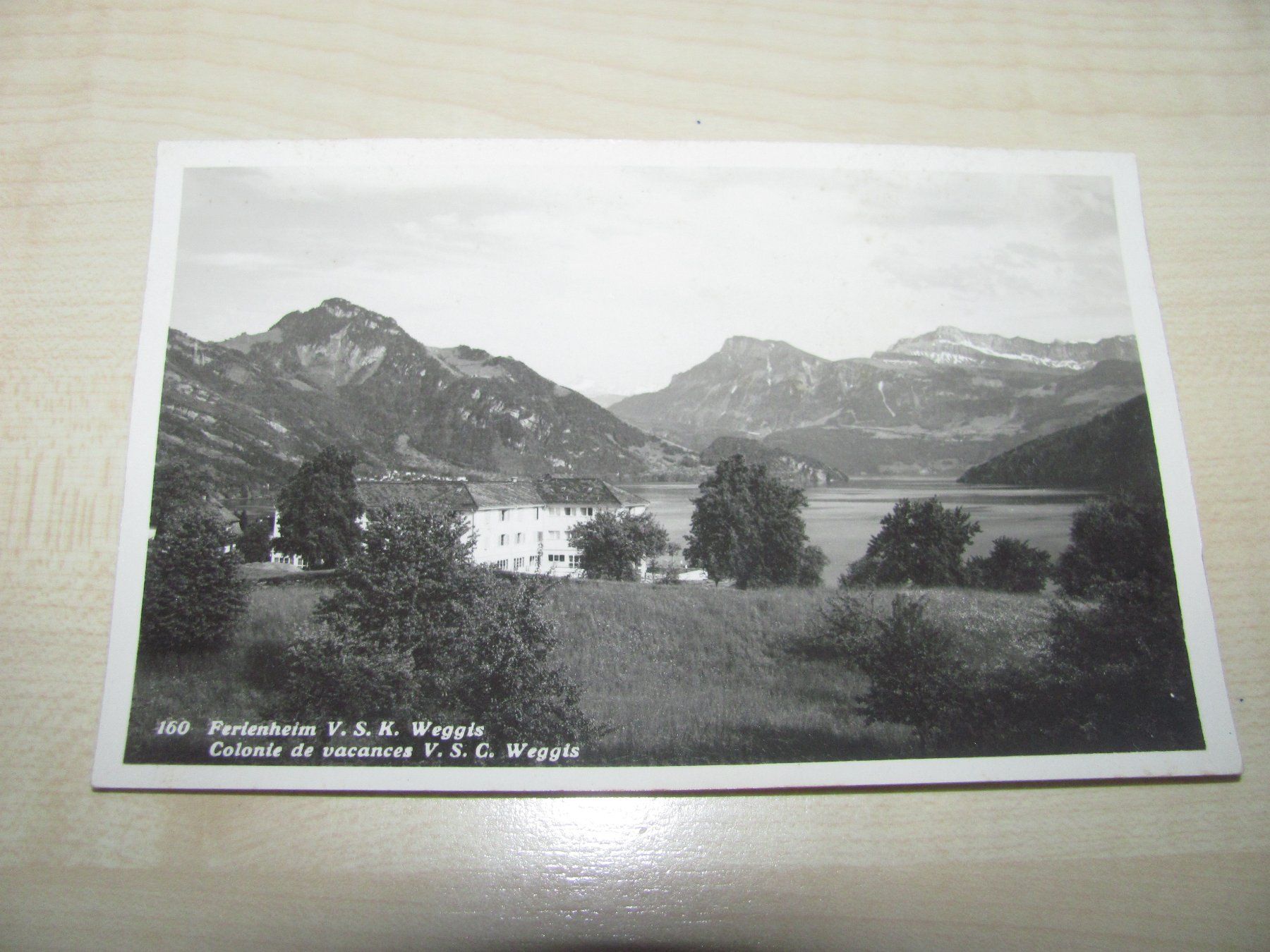 Cartoline postali: AK Weggis Ferienheim V.S.K. - Ansichtskarte Postkarte – Usato da Malters venduto da monarkli