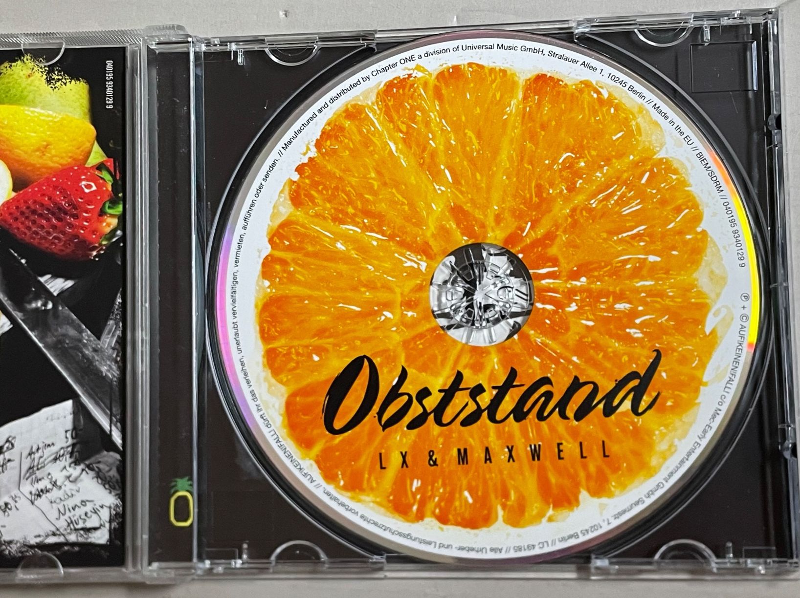 CDs: LX Maxwell - Obststand CD - Deutschrap - Top – Gebraucht aus Muri b. Bern von AdidasCollector 3