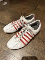 Sneakers von Künzli weiss rot Grösse 42 gebrauchter Zustan