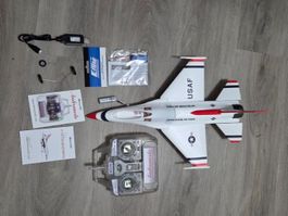 Minimumrc F16 rc EDF Jet RTF 2x Akku