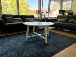 Runder Ikea Kragsta Couchtisch weiß, guter Zustand, 90cm