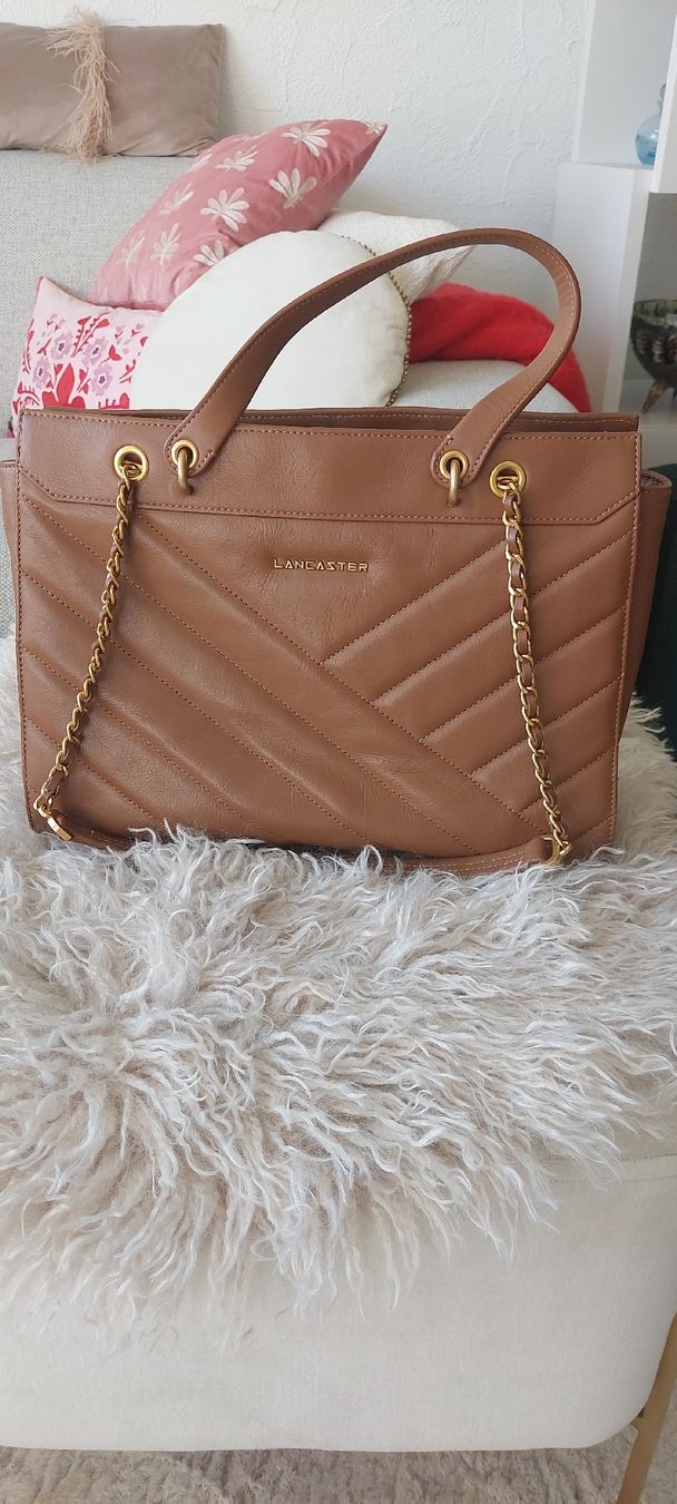 Lancaster Borse da donna: Lancaster Tasche, hellbraunes Leder, Top Zustand! – Nuovo (secondo la descrizione) da Greifensee venduto da kat_g8w2 2