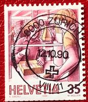 Nr.736 mit Vollstempel