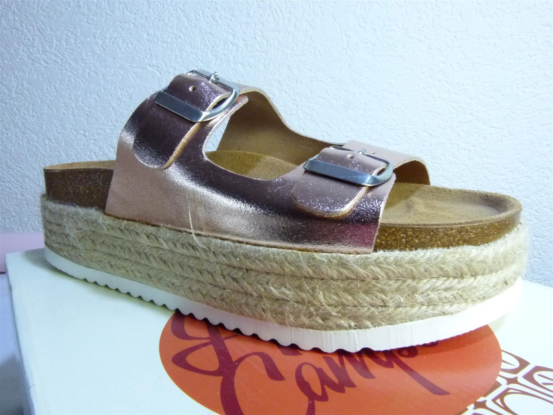 Damenschuhe: Jeffrey Campbell Leder Sandalen Gr. 39 – Neu und originalverpackt aus Uerkheim von Justi.y 1