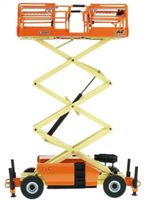 JLG 1:32 3394RT Rough Terrain Scissor Lift, Orange 1:32
