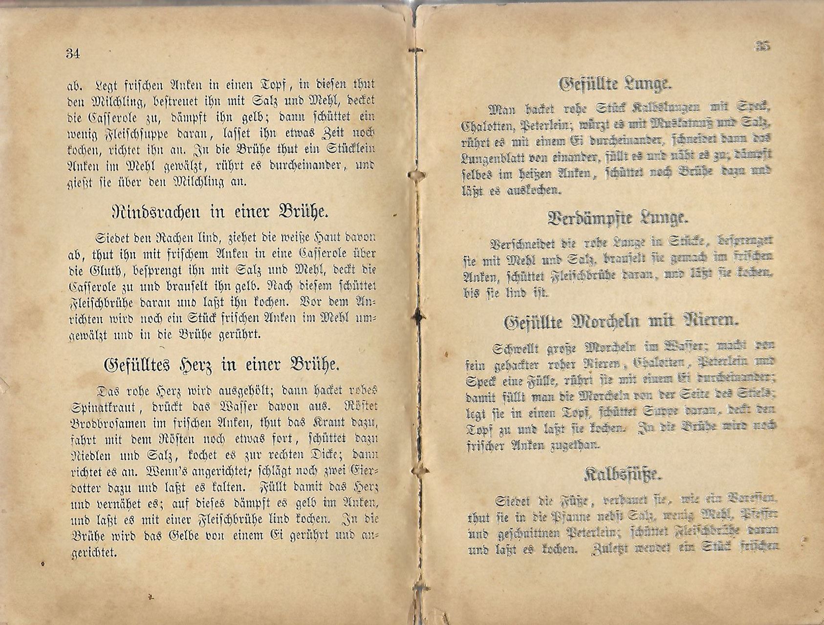 Bücher: Luzernisches Koch-Buch 1888 – Gebraucht aus Bern von Grindelwaldaus 1