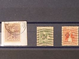 Pro Juventute 1917, gestempelt