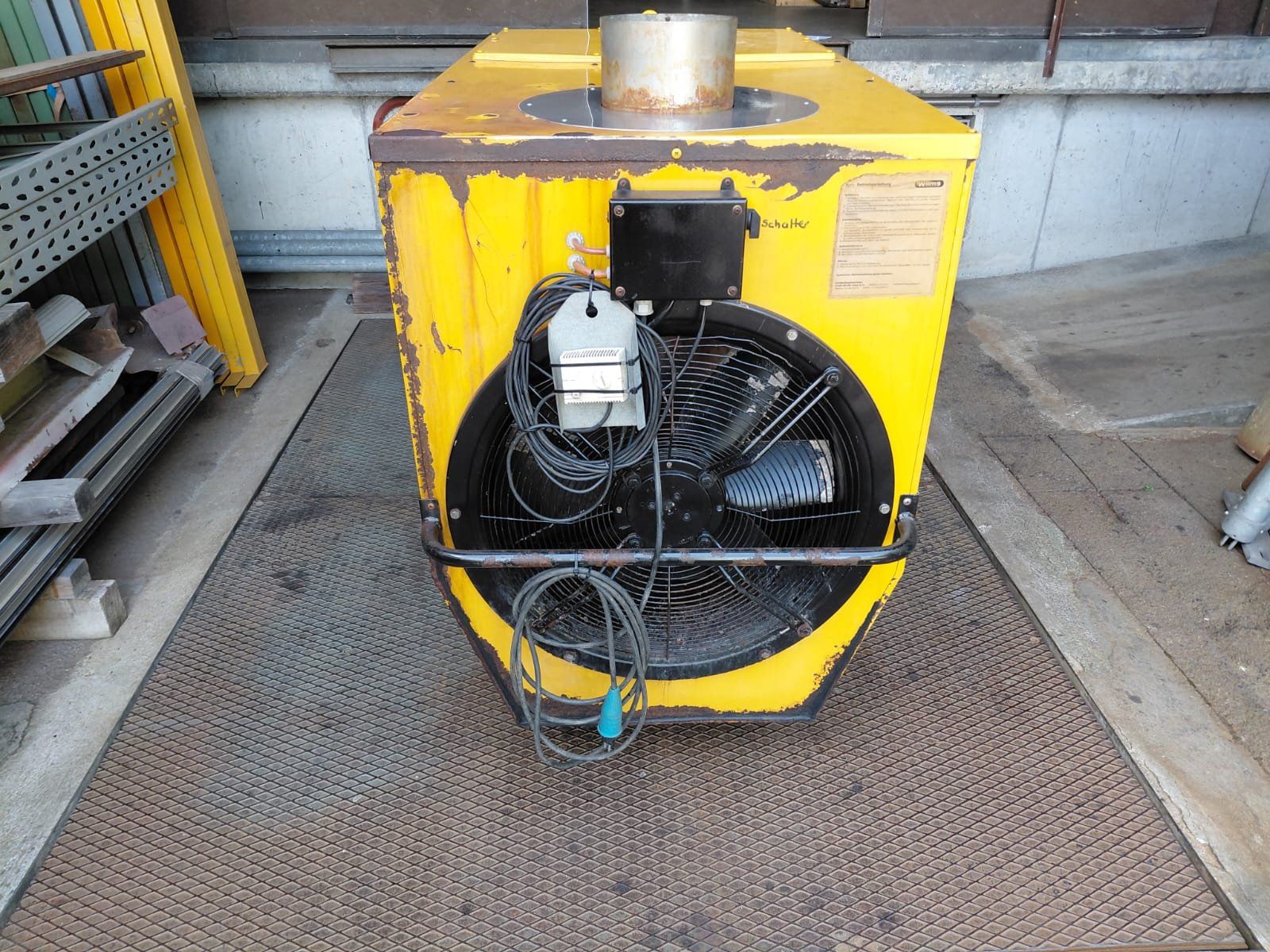 Radiatori: Warmluftofen Wilms 115 kw, 230 Volt – Usato da Ulisbach venduto da MSH01 5