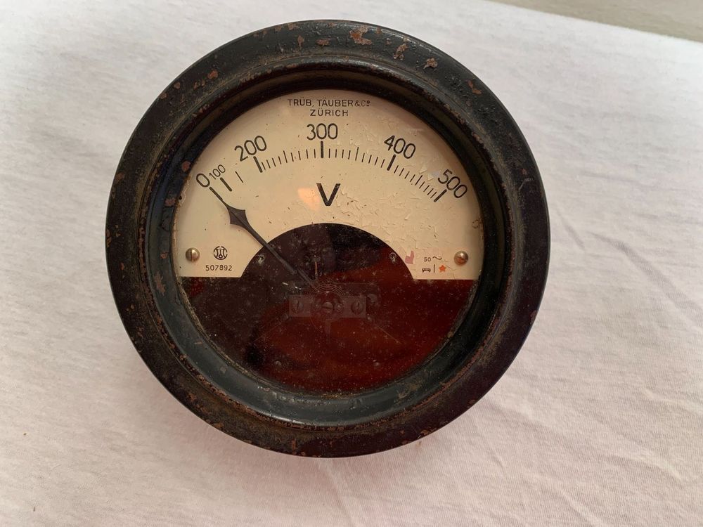 Ancien Voltmetre Analogique SITAR 120V - Outil Vintage Pour Atelier Et Garage
