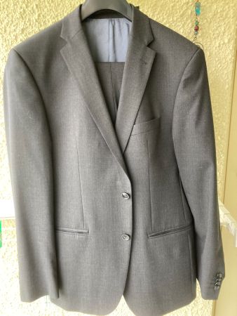 Anzug Travel Classic Grösse 50  90% Schurwolle Farbe Grau