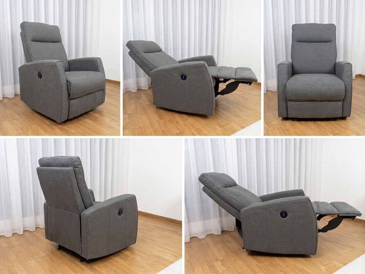 Micasa Fauteuils: Elektrischer Relaxsessel Grau mit USB-Anschluss – D'occasion à Kehrsatz par BE_Swiss 1