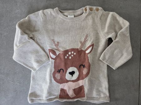 Weihnachtspulli, H&M, Gr. 86, Couvertversand