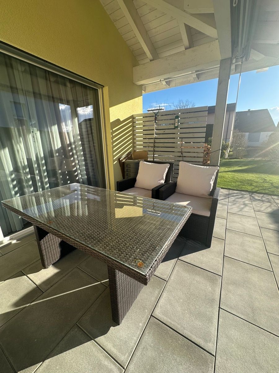 Set de table et chaises: Polyrattan Garten Set – D'occasion à Matzingen par D.MM 3