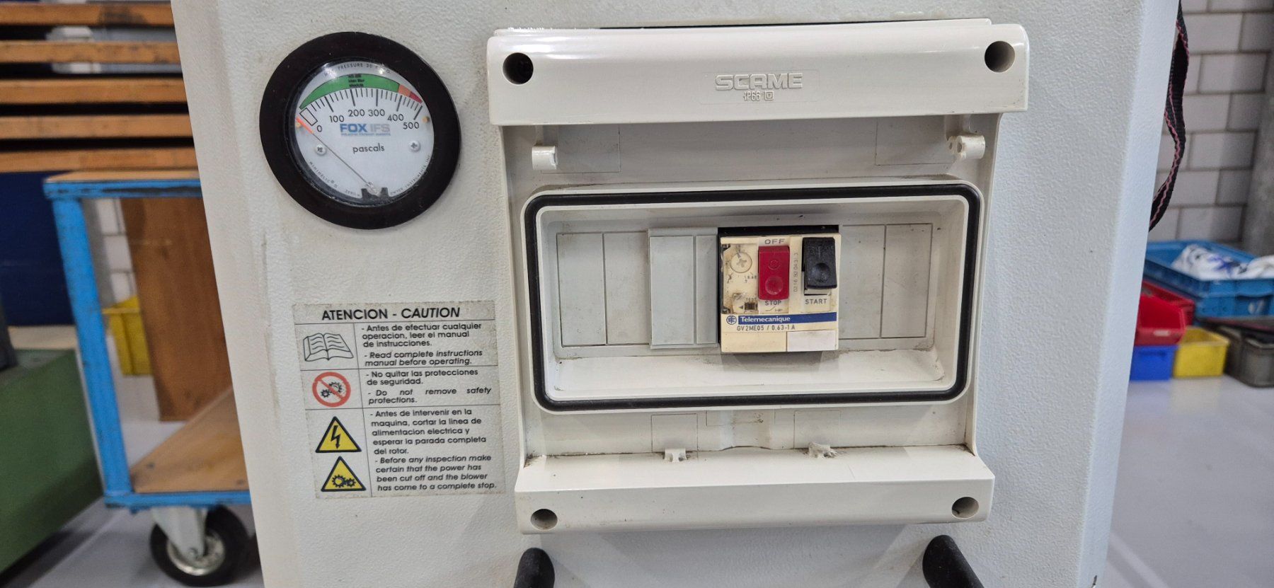 Altro per la casa: Luftfilteranlage / Ölnebelfilter FOX IFS WS 500 – Difettoso da Rikon im Tösstal venduto da troedlermueller 3