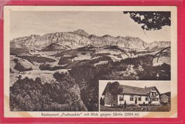 RESTAURANT FUCHSACKER MIT BLICK GEGEN SÄNTIS, 27.7.1933
