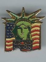 Freiheitsstatue USA Grand Union, Pin