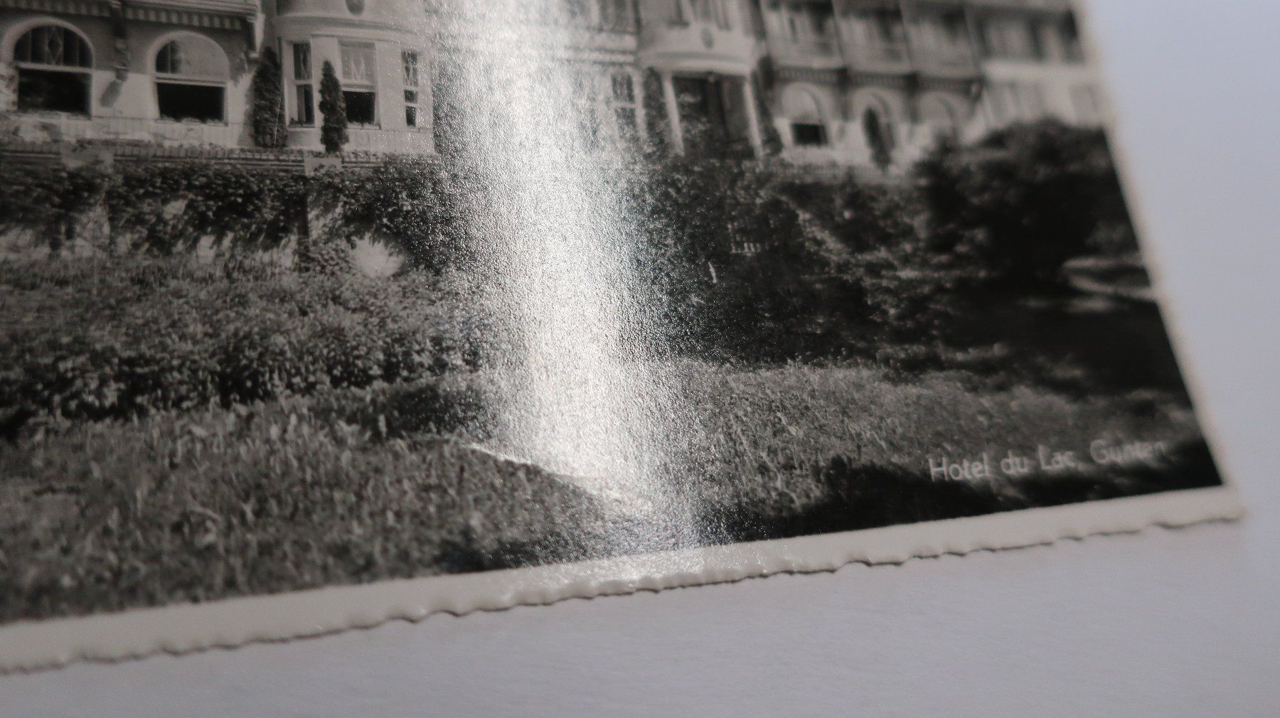 Cartoline postali: Hotel du Lac Gunten – Usato da Cormoret venduto da Pascalll2001 2