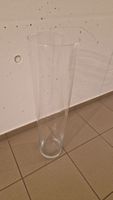 Vase aus Glas Höhe 70cm
