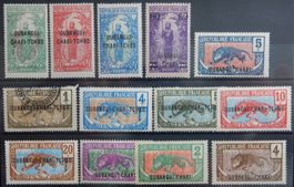 Tschad Franz. Kolonie ex. Kat. 1-28 */(*)/gest. 1915/22