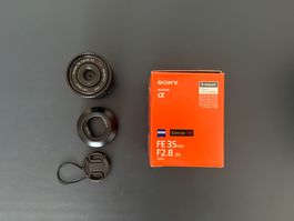 Sony FE 35 mm f / 2.8 ZA Zeiss Sonnar T Sony E