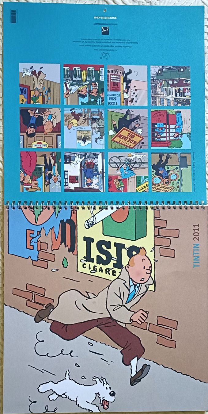 Calendari: Tintin, calendrier 2011, – Nuovo (secondo la descrizione) da Evilard venduto da mic_yp8t