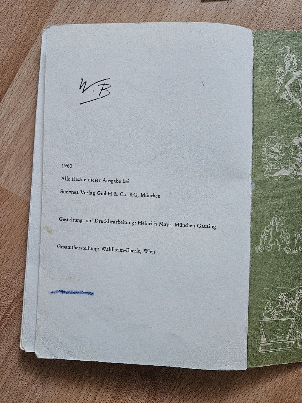 Libri: Max und Moritz, Wilhelm Busch, Ausgabe von 1960 – Usato da Ebikon venduto da SecondChance_byM 3