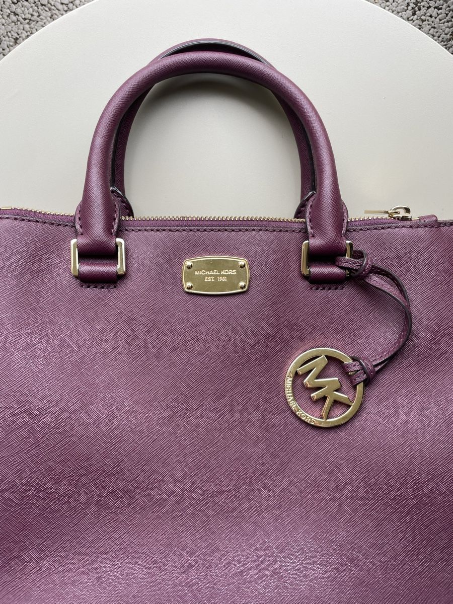 Michael Kors Borse da donna: Stilvolle Michael Kors "Savannah" Handtasche – Usato da Winterthur venduto da san_7n7z 7