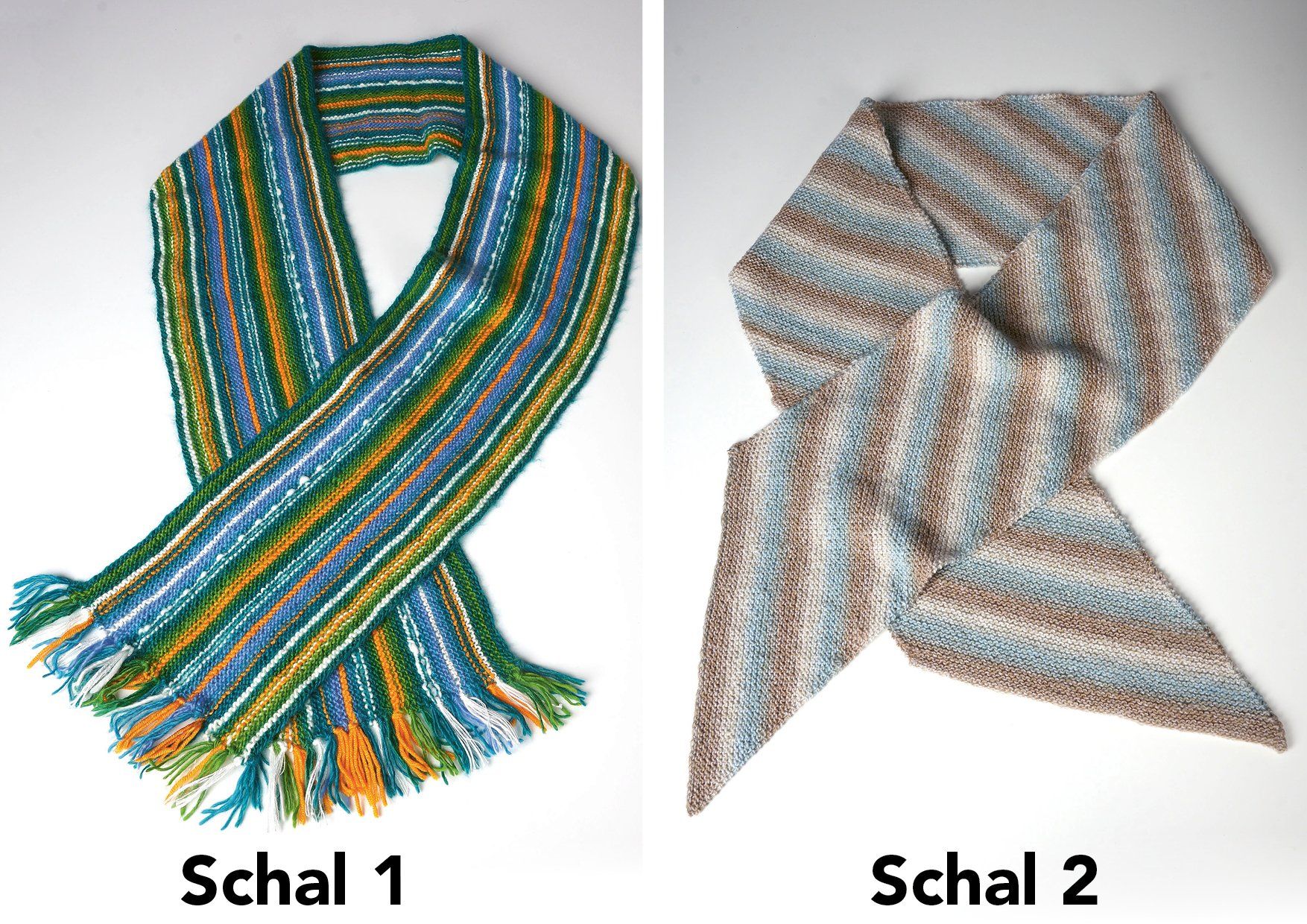 Foulard & Sciarpe: Schal / Schärpe / gestrickter Wollschal – Nuovo (secondo la descrizione) da Buochs venduto da chicco64 1