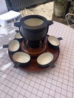 Fondue Set Digsmed Denmark Designklassiker Gusseisen 60er
