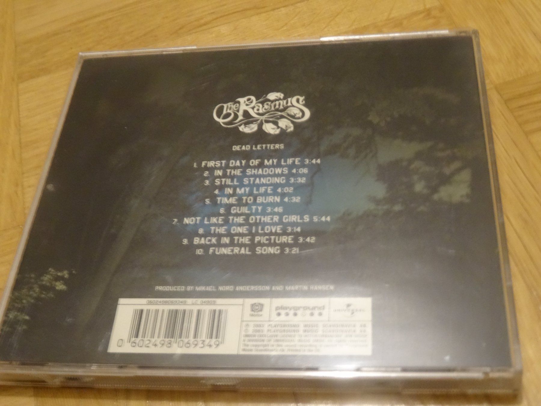 CD: The Rasmus - Dead Letters CD – Usato da Olten venduto da Disc-Ausverkauf 1