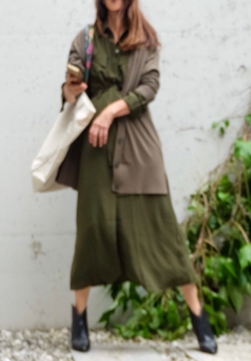 Mango Vestiti: MANGO Hemdkleid mit Gürtel - neu - – Nuovo (secondo la descrizione) da Jona venduto da vanessasupermarket20