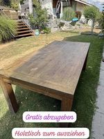 Gartentisch Holz 200-300 cm