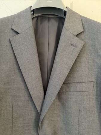 Abito Uomo Luigi Fusaro Grigio Taglia 50 Ottime Condizioni E