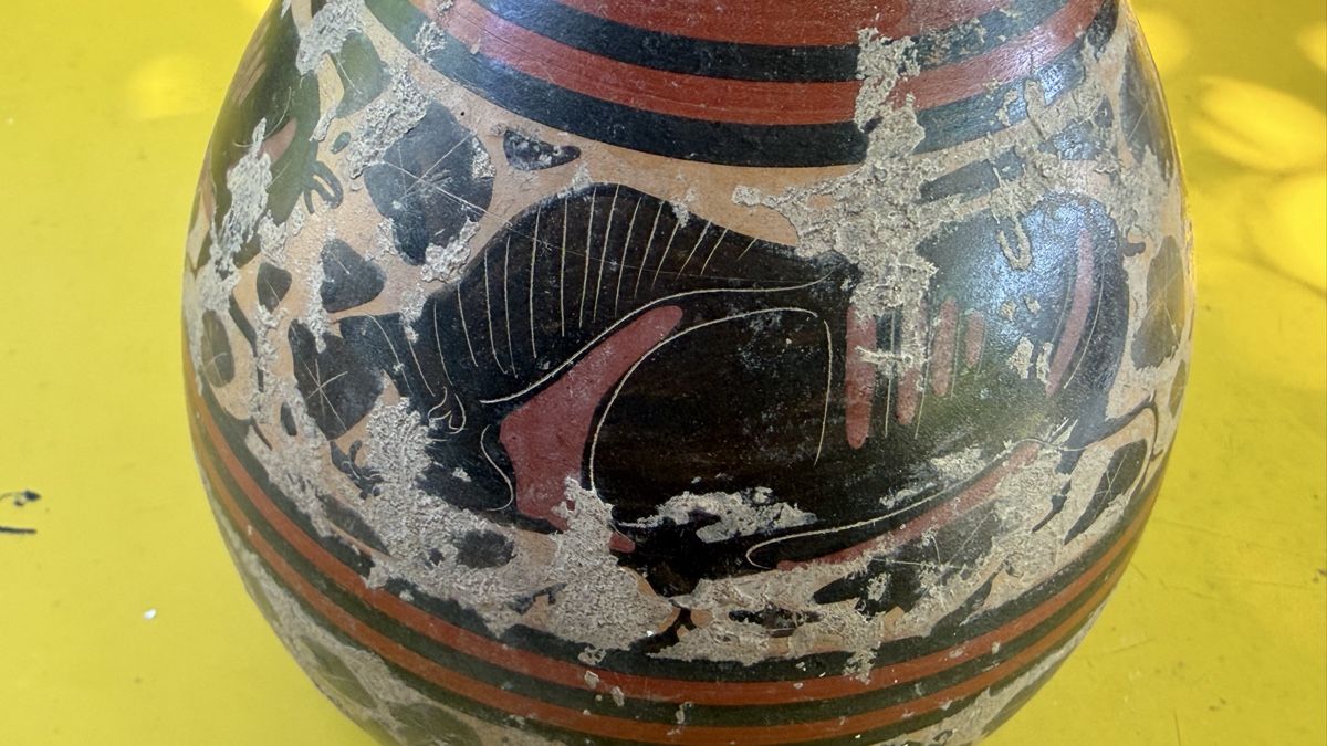 Vasi & Recipienti: Aryballos mit Tierfriesen, Vase mit Tierfriesen – Usato da Riedholz venduto da Frettchen63 3
