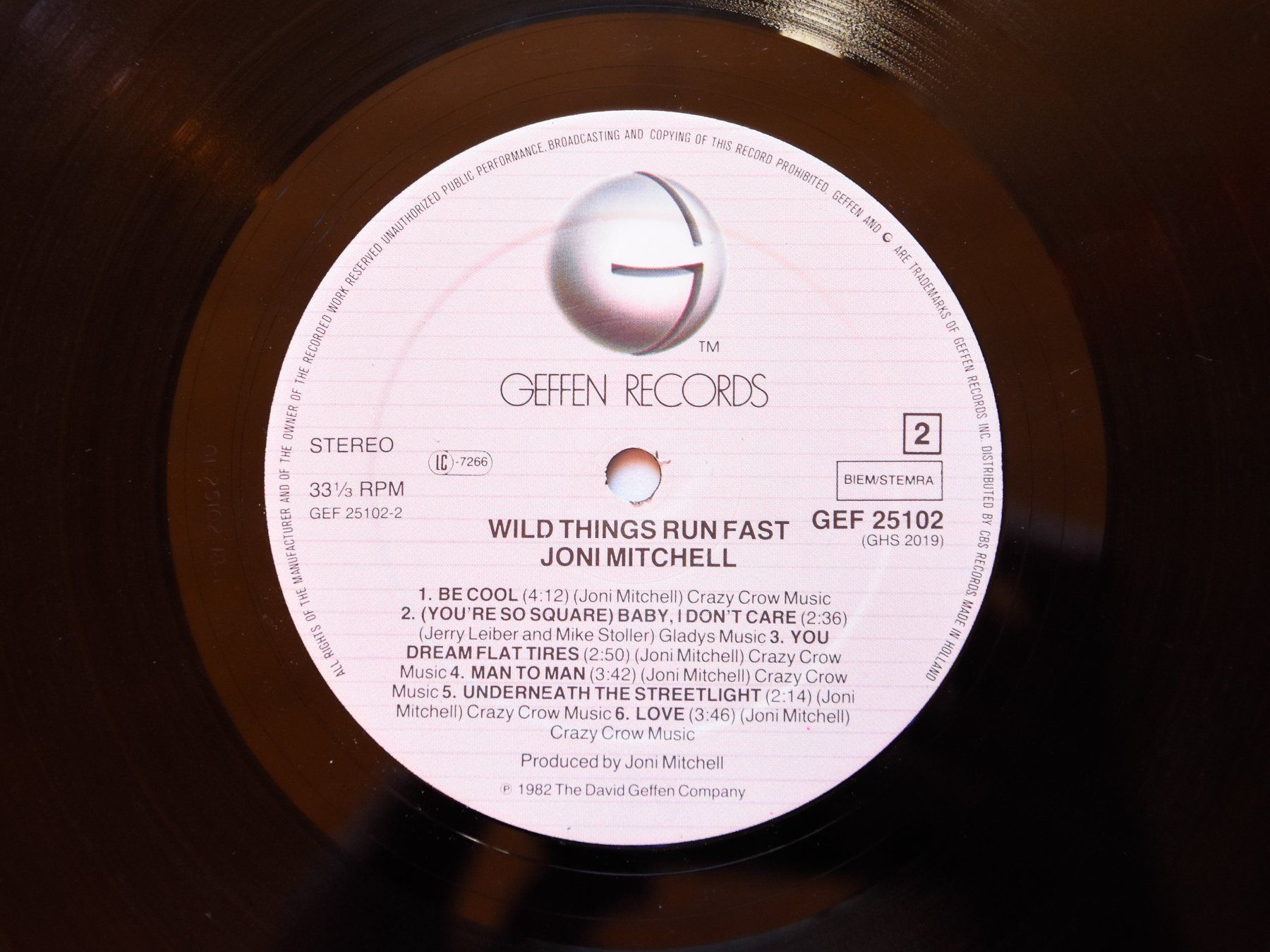 Vinyles: Joni Mitchell - Wild Things Run Fast – D'occasion à Belmont-sur-Yverdon par ag97 3