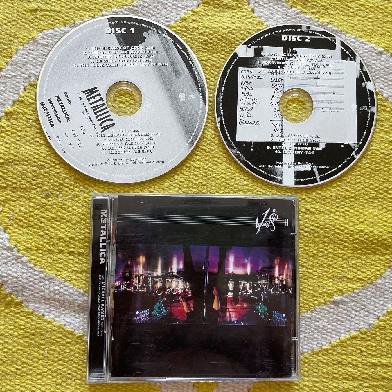 CD: METALLICA-2CD S&M – Usato da Rorschacherberg venduto da CD-Roli