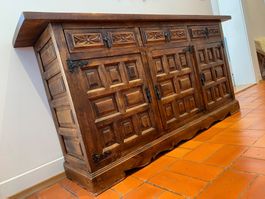 Sideboard Kolonialstil braun
