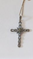 Collier Croix Argent 925 Italy & Marcassite | Vintage!