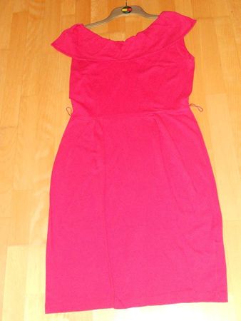 Neuw. Sommerkleid - rot - Gr. 40