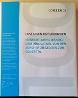 100 Jahrbuch der Firma Conzzeta ehemals Zürcher Ziegelei