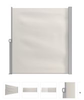 Seitenmarkise Aluminium 160x500cm