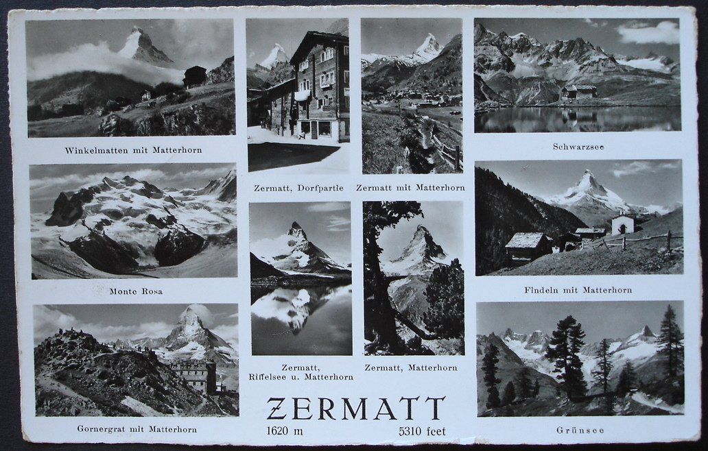 Cartes postales: ZERMATT – D'occasion à Jona par philajona