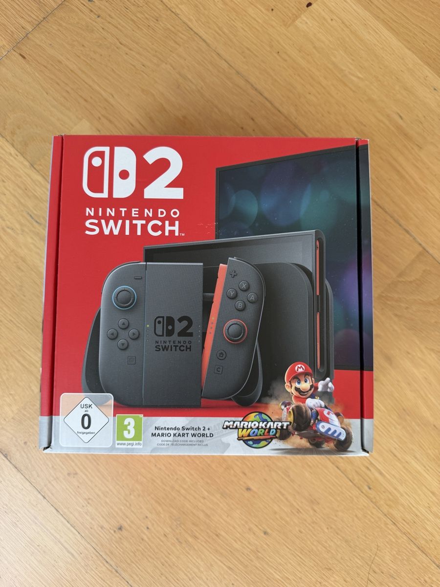 Nintendo Konsolen: Nintendo Switch 2 + Nintendo Pro Controller – Neu (gemäss Beschreibung) aus Zürich von NoseScope24