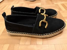 ZARA Espadrilles black size 40 wie NEU